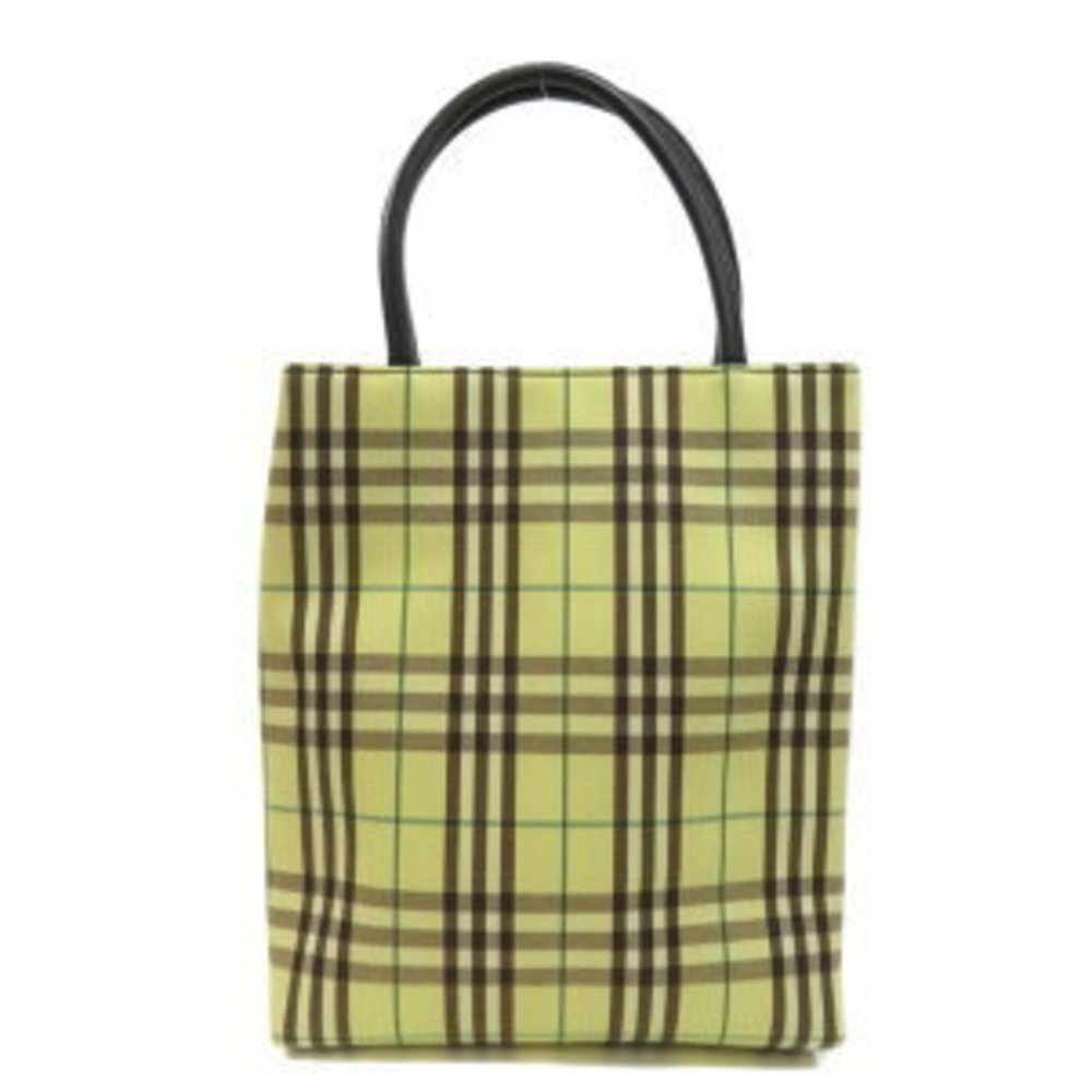 Burberry tartan check handbag canvas